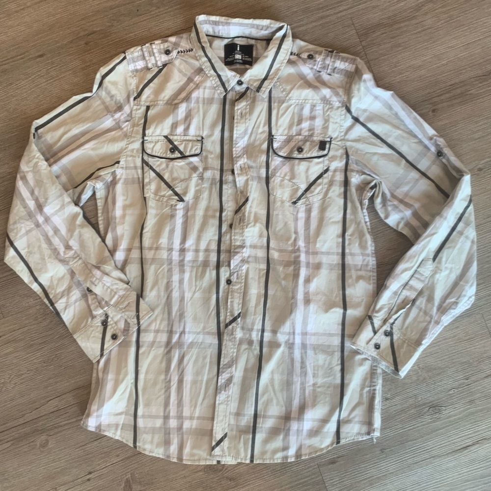 i Jeans by Buffalo Men’s Button Up Shirt